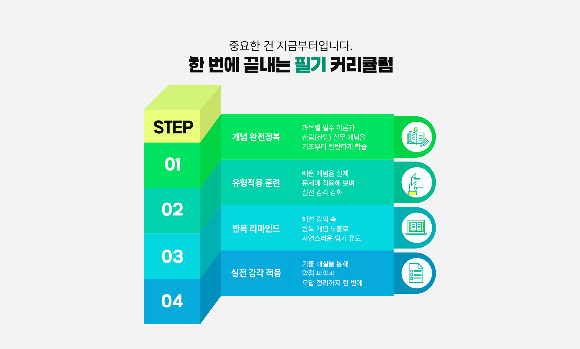 한 번에 끝내는 필기 커리큘럼​ PC 이미지